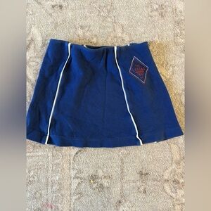Bobo Choses Blue Skirt with White Trim